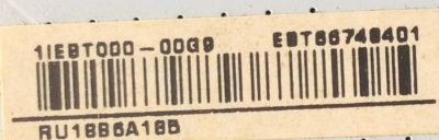 KIT DE TARJETAS PARA LG ORIGINAL 4K UHD HDR SMART TV / MAIN EBT66748401 / EAX69526703 / EAX69526703(1.1) / FUENTE EAY65895422 / EAX69508202 / DISPLAY LC650EQ (SP)(A1) / PANEL NC650EQG-AAKH1 / MODELO 65NANO80UPA / 65NANO80UPA.BUSYLKR - Imagen 3